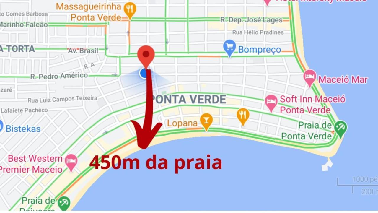 Apartamento Ponta Verde 3 Suites Maceio  Exterior photo